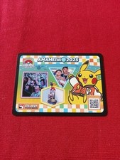 Pokemon Pikachu Anaheim 2025 Promo World Championship 2025