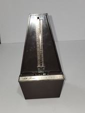 Seth Thomas Metronome Conductor E500-000 Vintage Wind Up Music Instructor