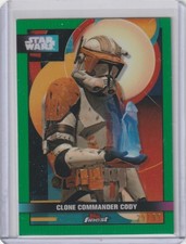 2026 TOPPS STAR WARS SMUGGLERS OUTPOST COMMANDER CODY GREEN REFRACTOR 29/99