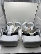 Wholesale Lot Of 2X Meta Quest 2 Kits W/ Cont...