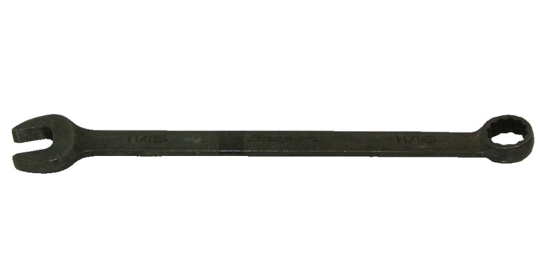 SNAP-ON 11/16" GOEX22B INDUSTRIAL MILITARY FINISH COMBINATION WRENCH 12 POINT