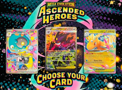 #ad Pokemon TCG Ascended Heroes Holo Reverse Holo EX SIR Illustration Rare Card $24.99