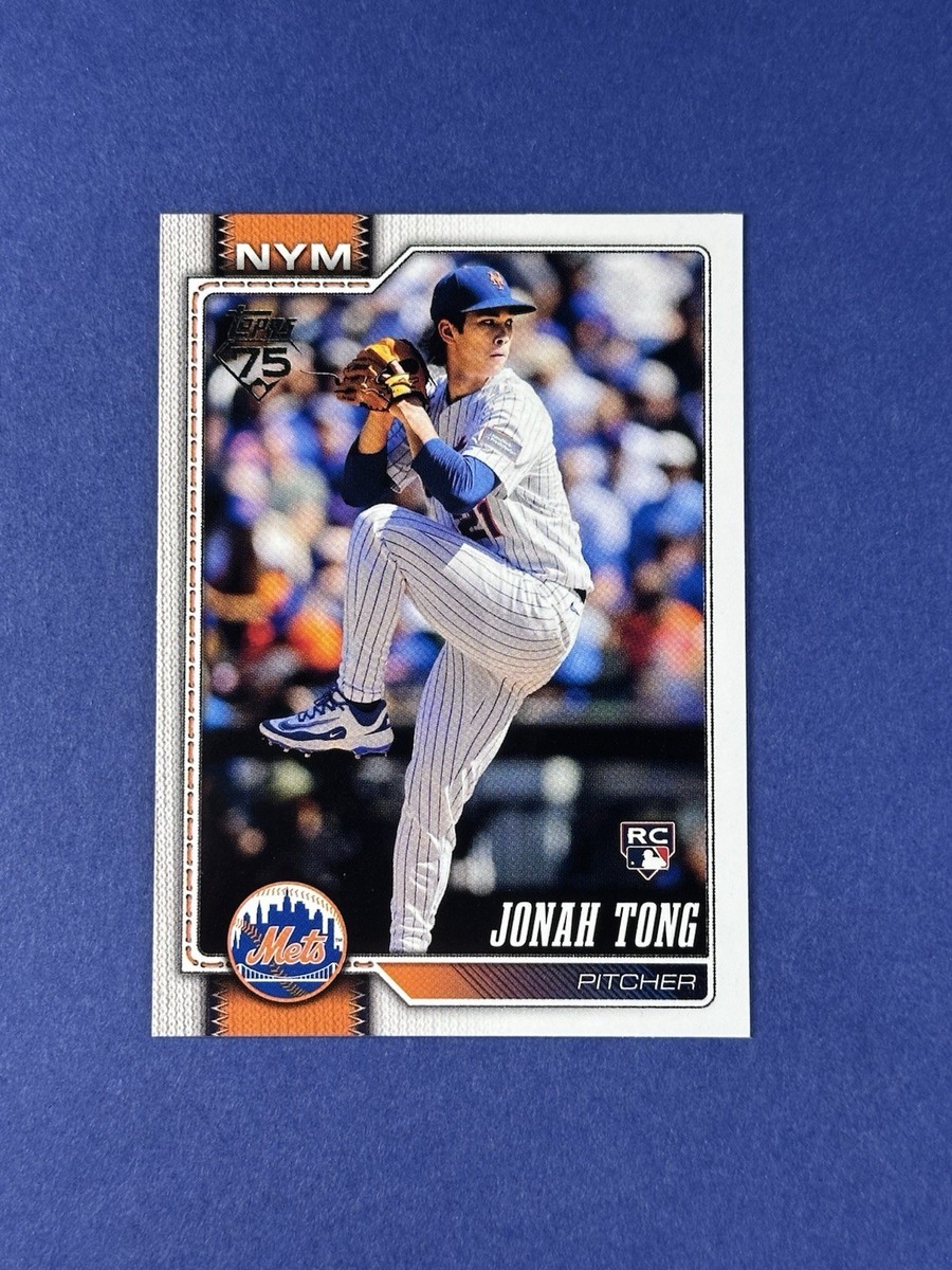2026 Topps ~ Jonah Tong ~ Rookie ~ 4 ~ Mets | eBay