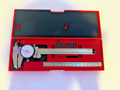 Starrett 120 / 120M Dial Caliper Case Insert   Custom Lettering (INSERT ONLY)