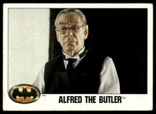 1989 Topps Batman  9 Alfred the Butler