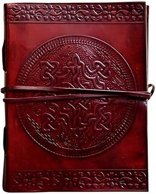Leather Journal Handmade 7x5'' Vintage Diary Notebook Double Lock 200 Blank Page