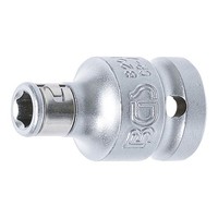 Bgs Bit-Adapter Mit Haltekugel Innenvierkant 12,5 Mm Innensechskant 6,3 Mm