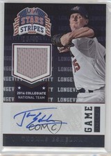 2015 Panini Stars and Stripes Longevity Signatures 9/49 Thomas Eshelman Auto k1f