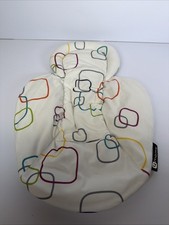 4moms Newborn Insert Model 2000862 Plush Multi Color Squares Replacement