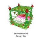 Webkinz Estore Strawberry Vine Canopy Bed Super Mystery Box Regal Elegant Spring