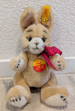 Steiff Hase Niki 079542 - KFS - Guter Zustand - Sauber & Mit Original-Schleife
