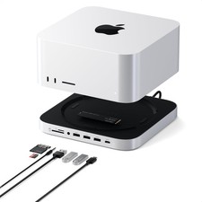 Satechi Mac Studio M5 Hub  Stand with NVMe SSD Enclosure, Silver