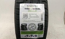 185/60R15 84T 7MM CONTINENTAL CONTIPREMUIMCONTACT PARTWORN PRESSURE TESTED TYRE