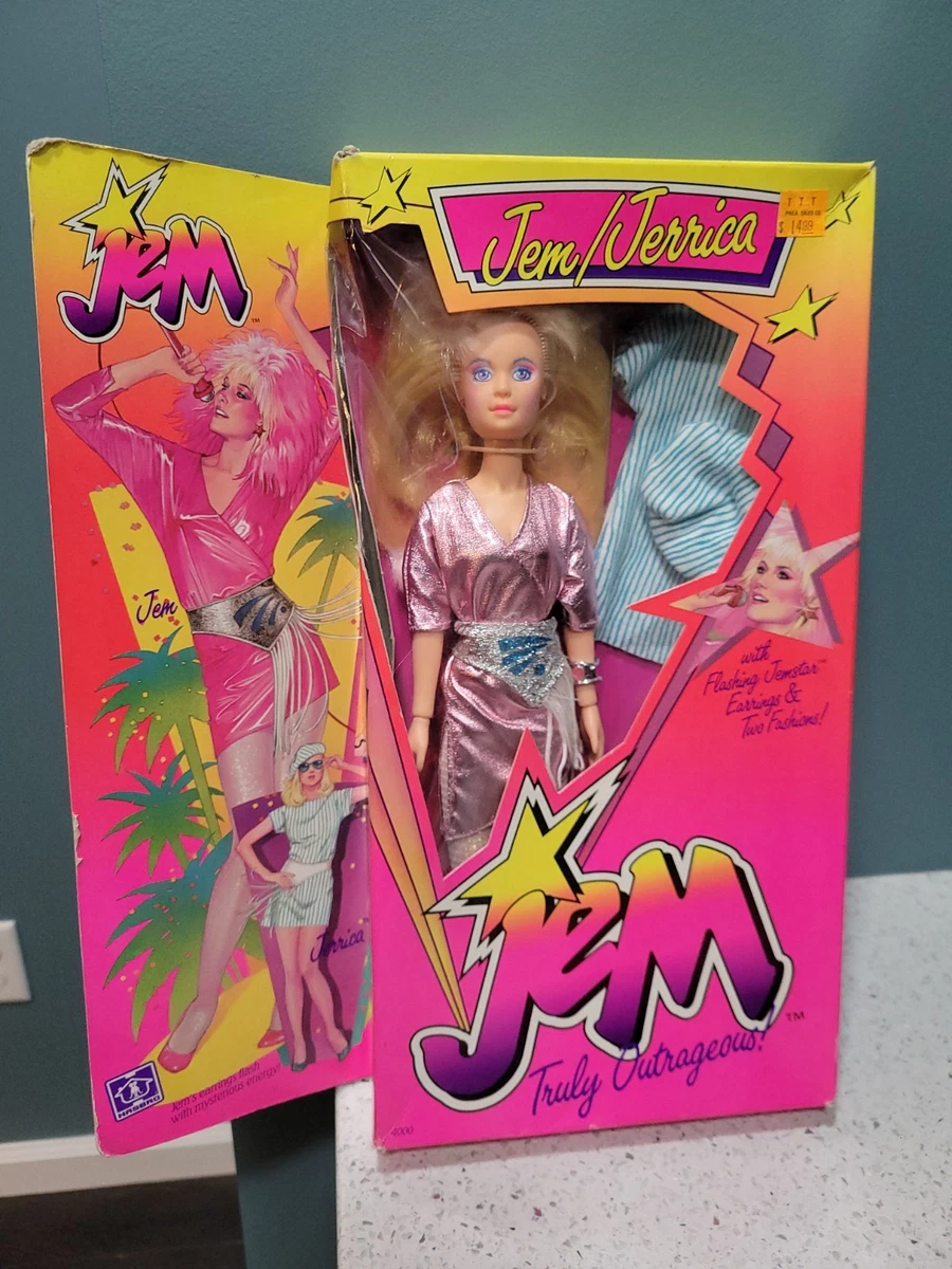 Poupée Jem Et Les Hologrammes - Clash Misfits - Hasbro Vintage - Jerrica Gold