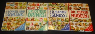 4x DR. OETKER Drinks Pasta kalorienbewusst GUTER ZUSTAND