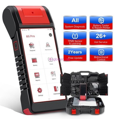2026 KINGBOLEN K6 PRO KFZ OBD2 Diagnosegerät Scanner ALLE SYSTEM K-e-y Programmi