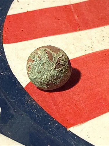 Dug Civil War  💥 🇺🇸 💣 Eagle C Vest Button Brandy Station