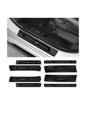 Door Sill Guards Compatible with Toyota Sienna 2021-2025 Accessories ABS Mate...