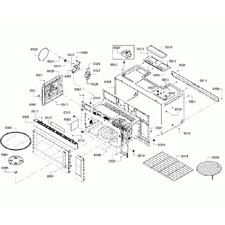 BOSCH 00792458 Microwave Cover