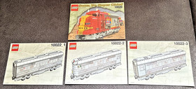 LEGO 10020 10022 10025 SANTA FE + WAGONS - 6 X GENUINE INSTRUCTIONS 👍
