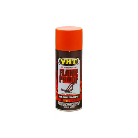 Vht Esp114000 Flameproof Coating, Orange, Flat
