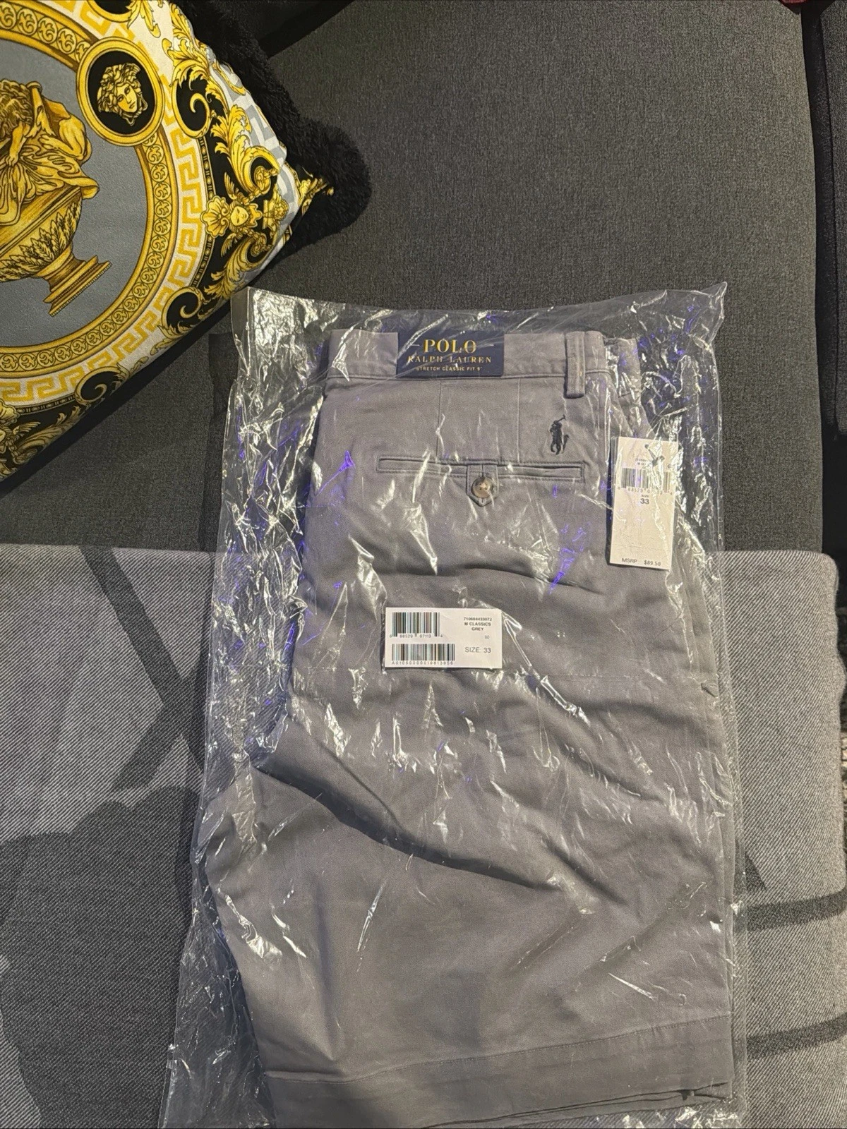 Ralph Lauren Polo Chino Shorts Size 33 Grey
Opens in a new window or tab