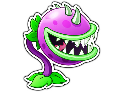 Chomper Plants Zombies Sticker Waterproof Vinyl Decal Die-Cut Car Laptop