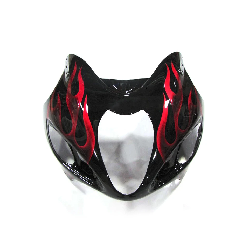 Kit de carenados negros rojos para Suzuki GSXR1300 Hayabusa 1997-2007 99 03 06 kit de carrocería Foto 3 de 4