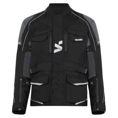 Spada City Nav Motorradjacke schwarz - NEU mit Etikett.  XL
