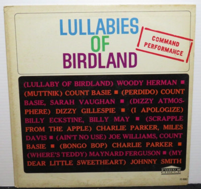 LULLABIES OF BIRDLAND DIZZY GILLESPIE COUNT BASIE (VG+) FCS-9082 LP VINYL RECORD