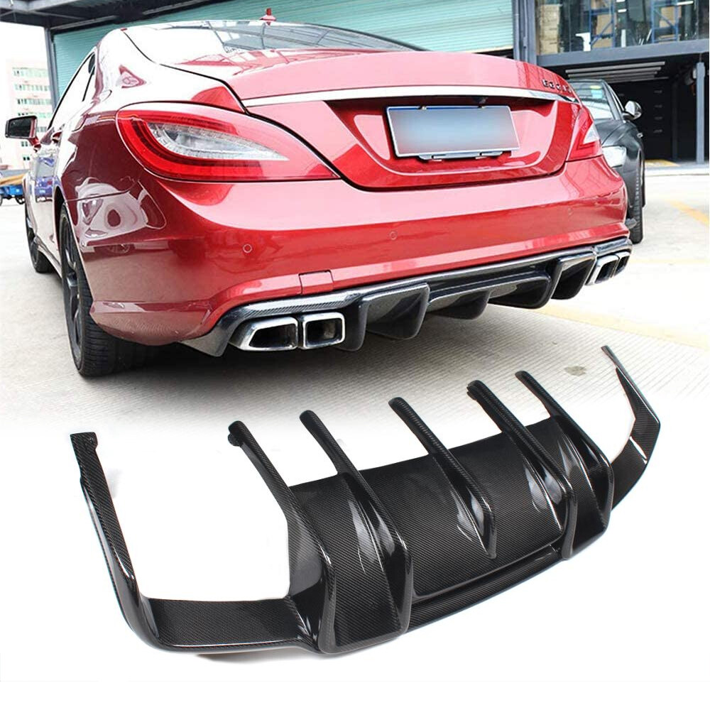 For Mercedes Benz CLS Class W218 CLS63 AMG Carbon Fiber Rear