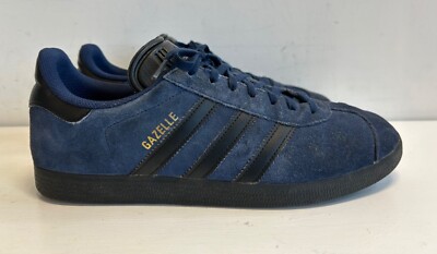 Adidas Gazelle Dublin blau Wildleder Herren Sportschuhe UK Größe 9,5