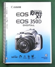 Canon EOS-350D Rebel XT Instruction Manual: 172 Pagaes  Protective Covers 