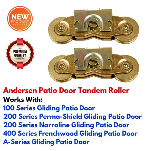 Patio Sliding Door Tandem Roller for Andersen 100 200 400 Series