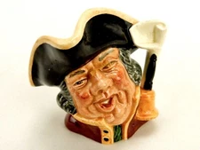 Toby Character Jug, Town Crier D6537 ~ Royal Doulton Collectible, Small, #RD-40