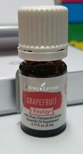 YOUNG LIVING ESSENTIAL OILS GRAPEFRUIT VITALITY 5 ML BOTTLE FRESH NEW AND SEALED