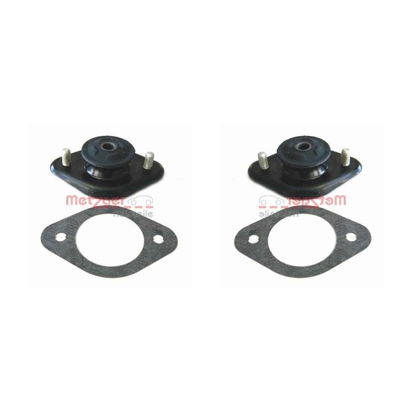 2X Metzger FederbeinstüTzlager Hinten FüR BMW 3Er Compact E46 316 TI 318 E36-image