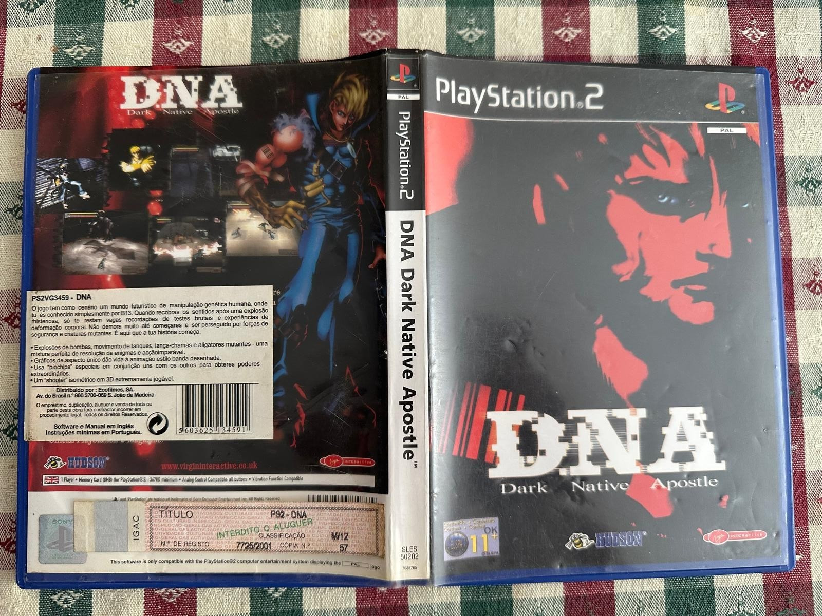 Dark Native Apostle DNA CIB PAL UK Sony Playstation 2 PS2