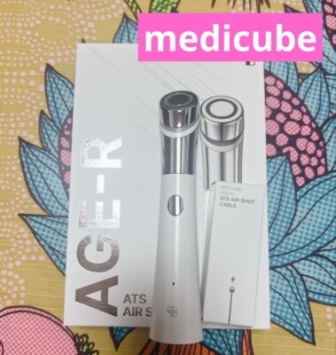 AGE-R Medicube DERMA ATS AIR SHOT Electric Microneedles Face Massager ...