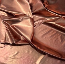 3 Yard Copper Iridescent Metallic Stretch Lame Fabric 56 With