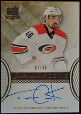 2016-17 UPPER DECK THE CUP -  TREVOR CARRICK ROOKIE AUTOGRAPH  #7/36!!!