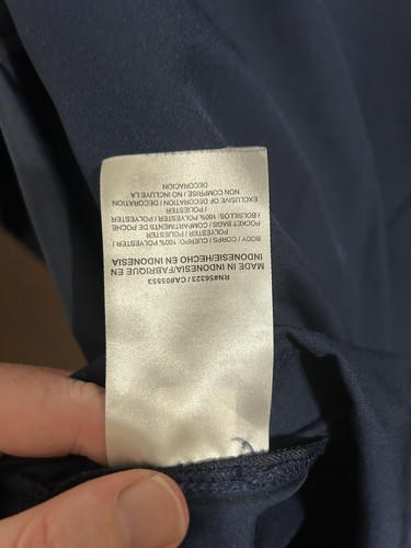 Nike Seattle Mariners Tagged Large (slim- Straight ) Pullover Windbreaker - Picture 11 of 23