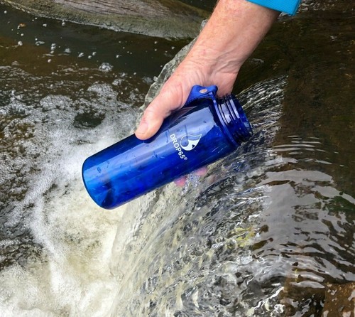 Portable Water Filter Purifier Bottle & Cooling Towel for Home, Gym, Outdoors - Picture 7 of 11