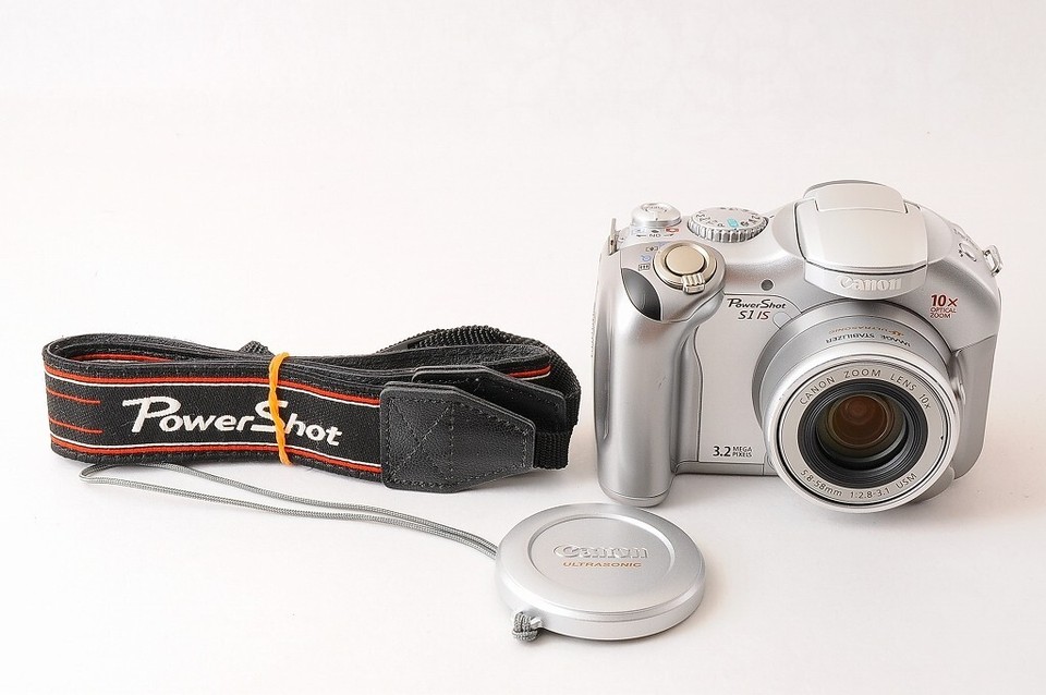 【TOP MINT】CANON Power Shot S1 IS Silver 10x Optical Zoom Digital Camera