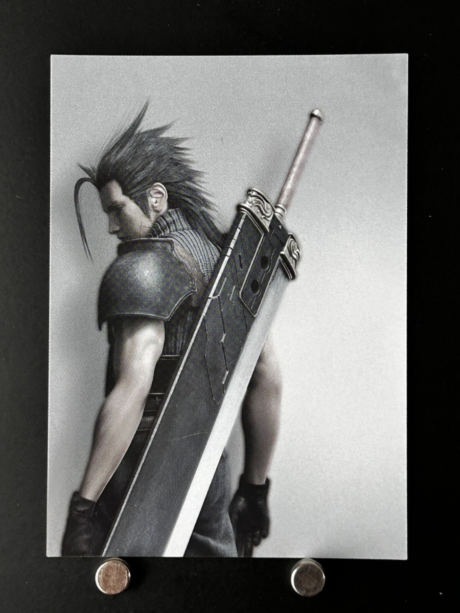 Zack Fair FINAL FANTASY VII Anniversary Art Museum Card 2