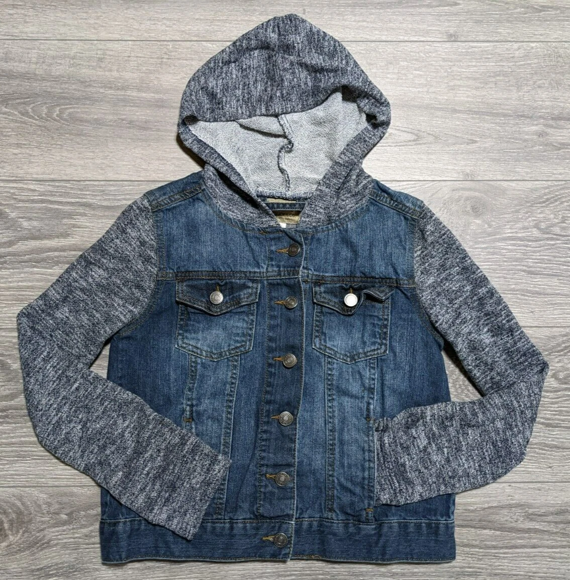 Mallimoda Kids Boys Girls Hooded Denim Jacket Zipper India | Ubuy