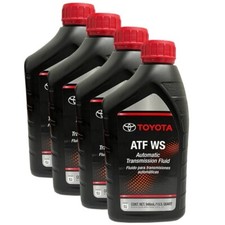 4 Quart GENUINE ATF WS Automatic Transmission Fluid (FITS  TOYOTA Lexus Scion)