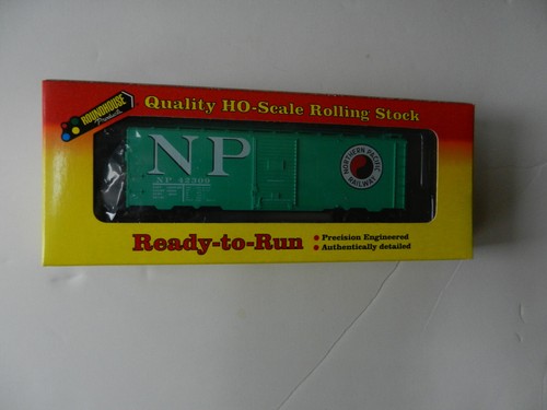 ROUNDHOUSE/ATHEARN #20417 NORTH PACIFIC GRN VAGÓN DE CARGA DE UNA SOLA PUERTA #42309 R-T-R | Zustand: New