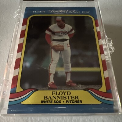1987 FLEER LIMITED EDITION BASEBALL SUPERSTARS 44 CARD SET 9 HALL