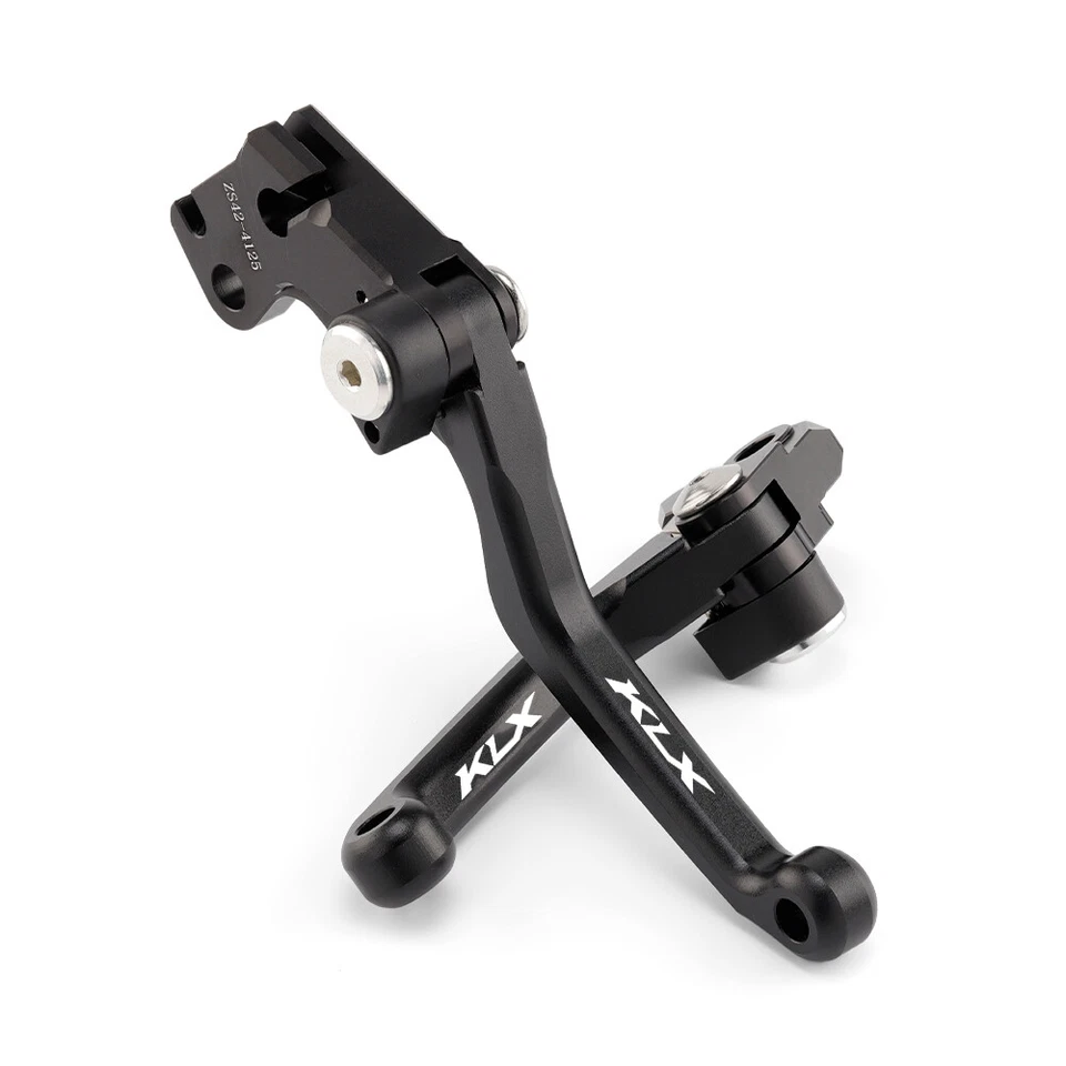 Palanca de embrague de freno pivote CNC KLX para KAWASAKI KLX250R KLX300R KLX650R 1993-2010 Foto 2 de 4